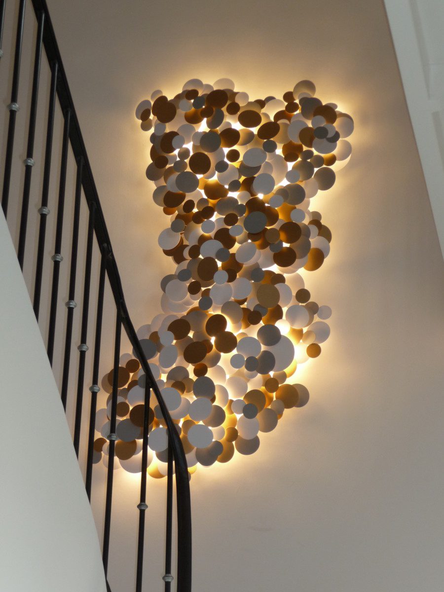 Art et Floritude Pastilles Custom Wall Light