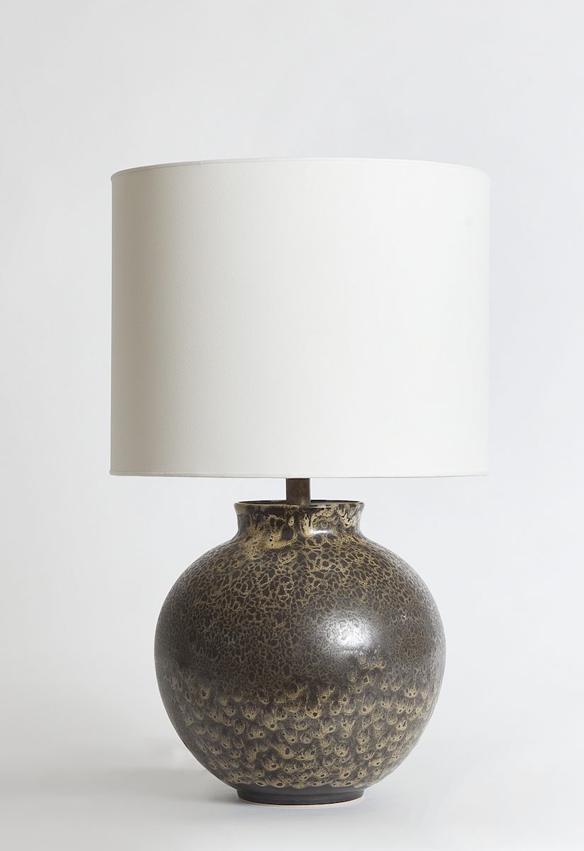 Christiane Perrochon Sphere 25 Bronze Gold Table Lamp