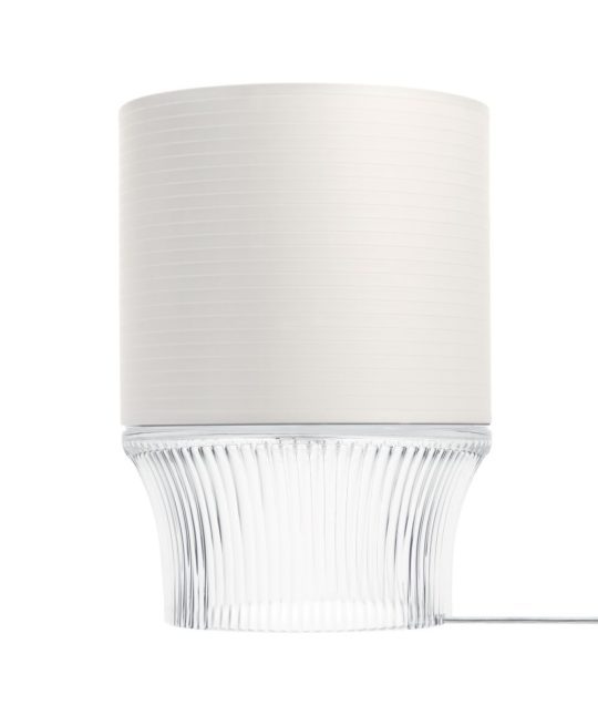 St-Louis Cadence Large Table Lamp Crystal Base with Paper Shade