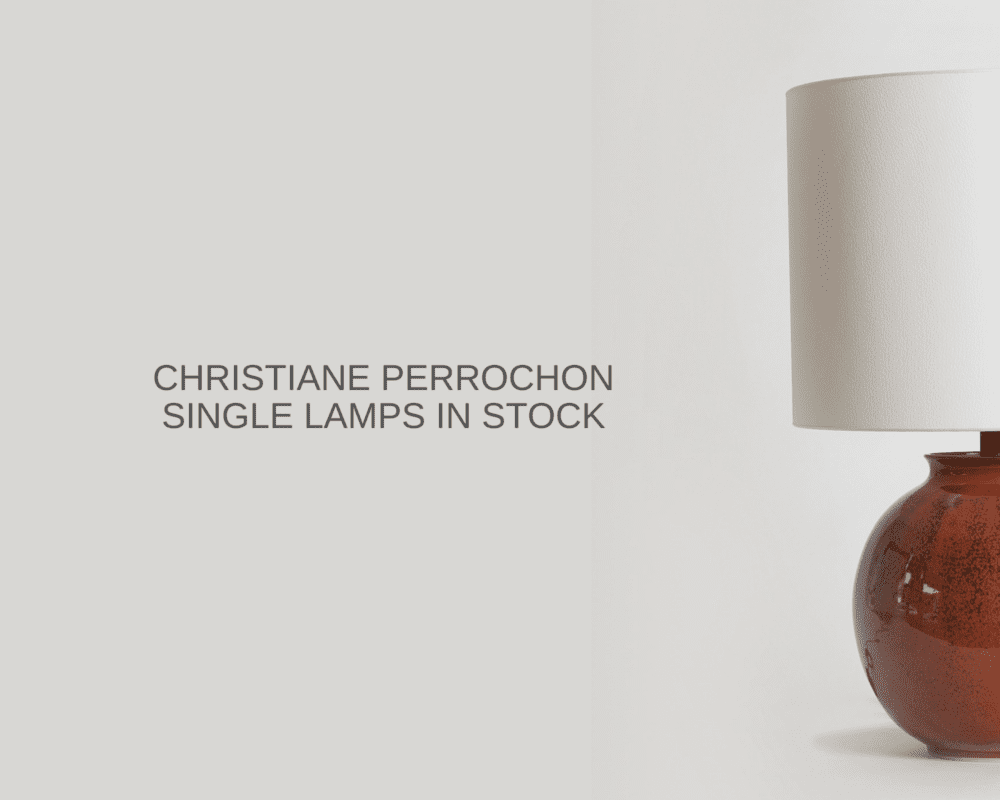 Christiane Perrochon Single Lamps Currently In Stock at Bright on Presidio