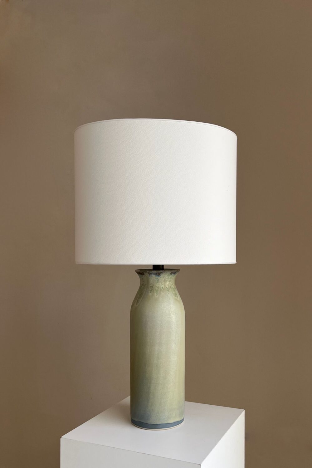 Christiane Perrochon Colum 27 Double Glaze Blue Green Lamp