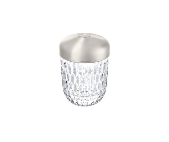 Folia Mini Portable Lamp in Silver finish