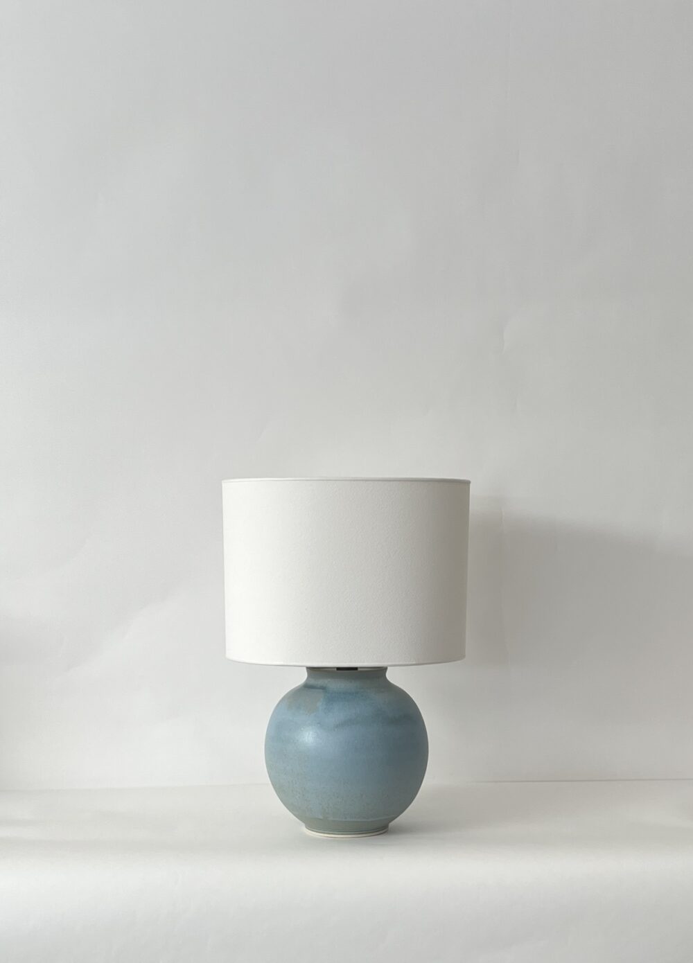 Christiane Perrochon Sphere 17 Crystalized Blue Green Lamp