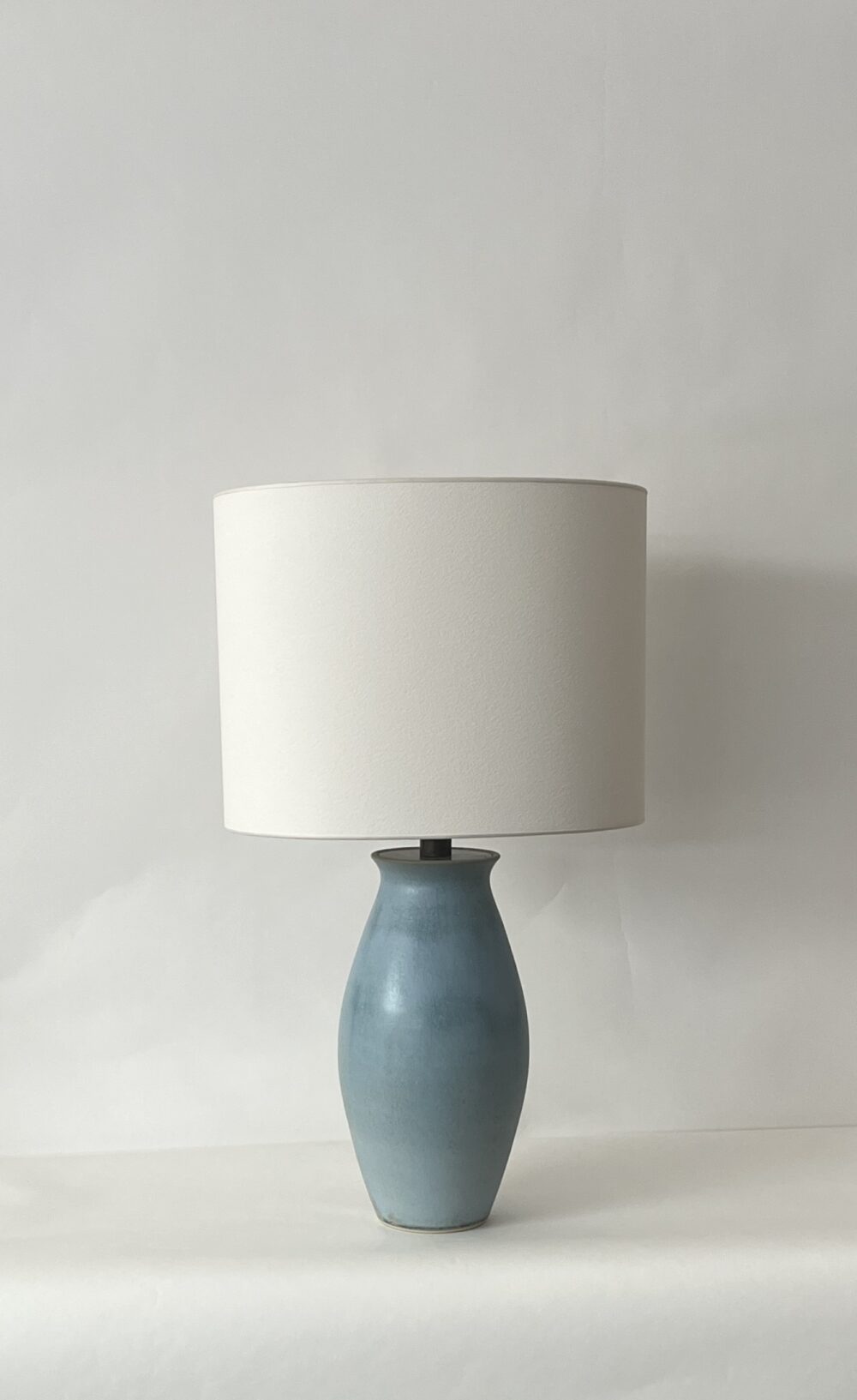 Christiane Perrochon Vase 23 Crystalized Blue Green Lamp