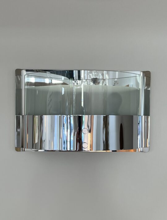 Azucena Monaco Polished Chrome Wall Light