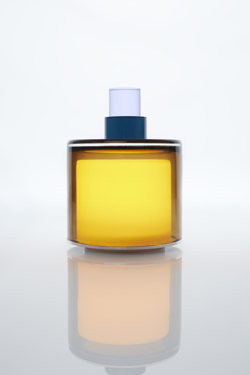 Paola Petrobelli Mini Glass Lamp Coffee